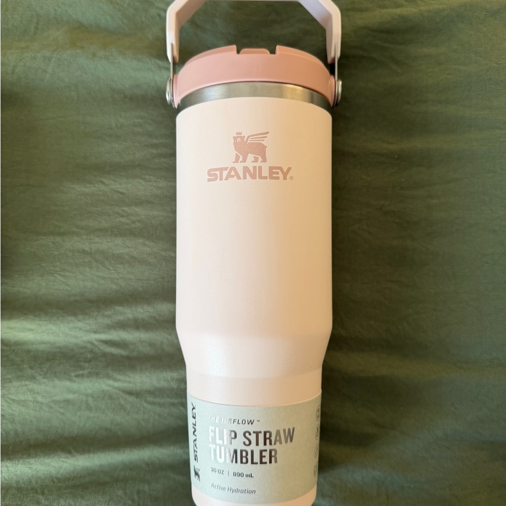 Stanley Pink Flip Straw Tumbler